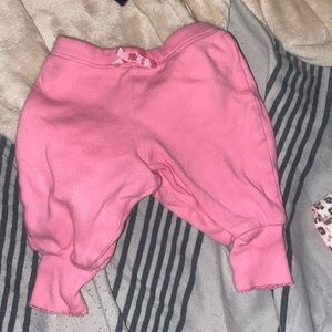 Carter’s Pants Pink NB